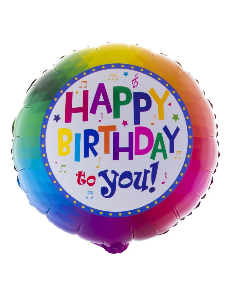 Folie ballon Happy Birthday