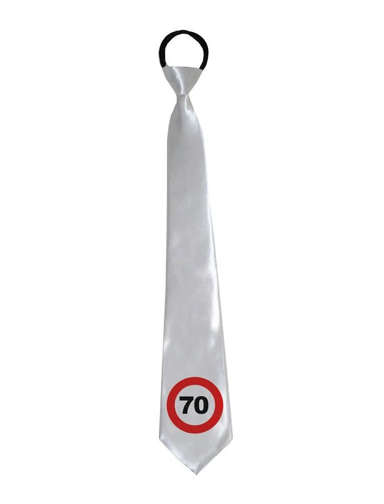 Stropdas 70 jaar verkeersbord