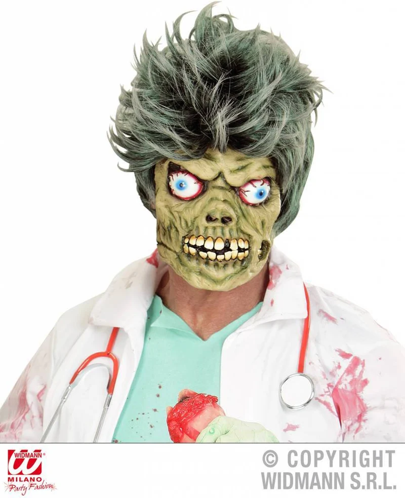 Halfgezicht masker Zombie