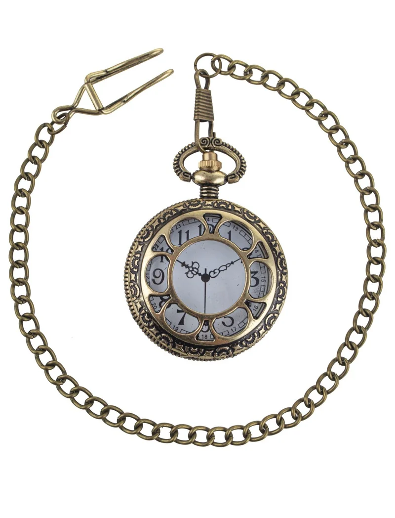 Zakhorloge steampunk met ketting