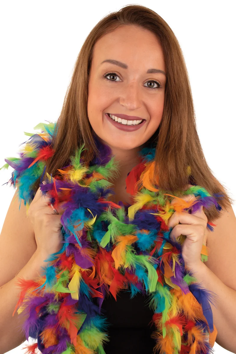 Boa regenboog 180 cm. 50 gr.