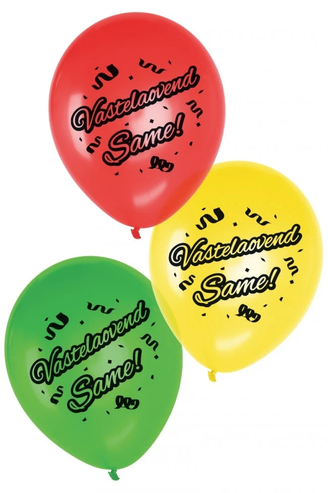 Ballon Vastelaovend per 12 stuks