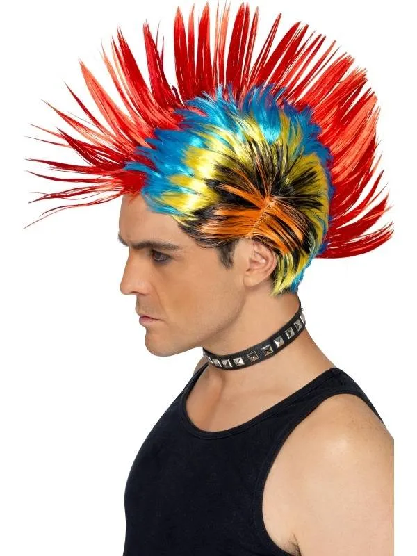 Punk pruik Rocker 80's