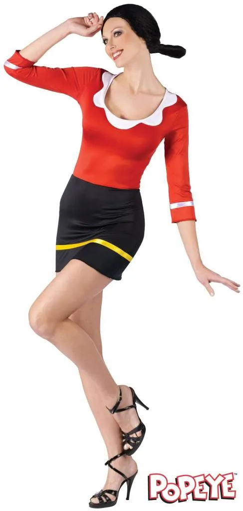 Olijfje kostuum vrouw