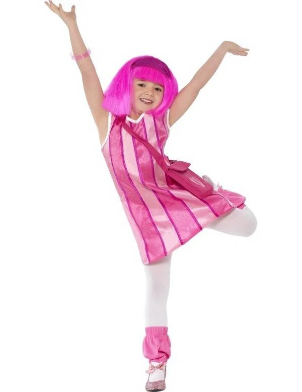 Lazy Town kostuum meisje