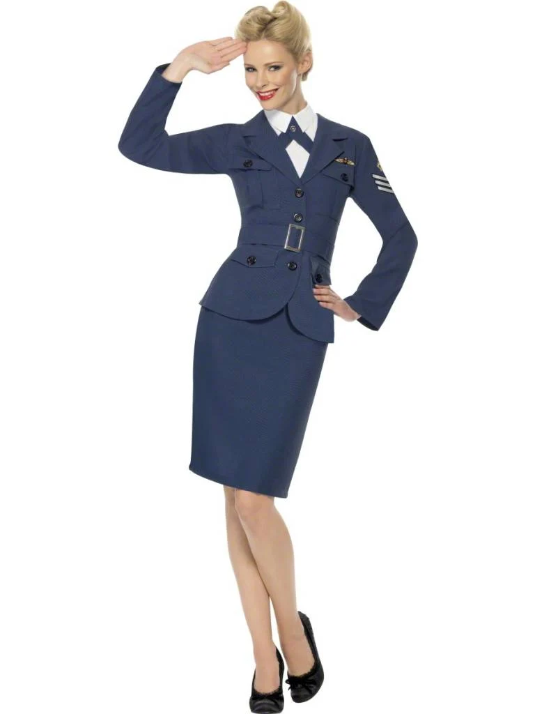 Air Force kapitein kostuum 40's dame