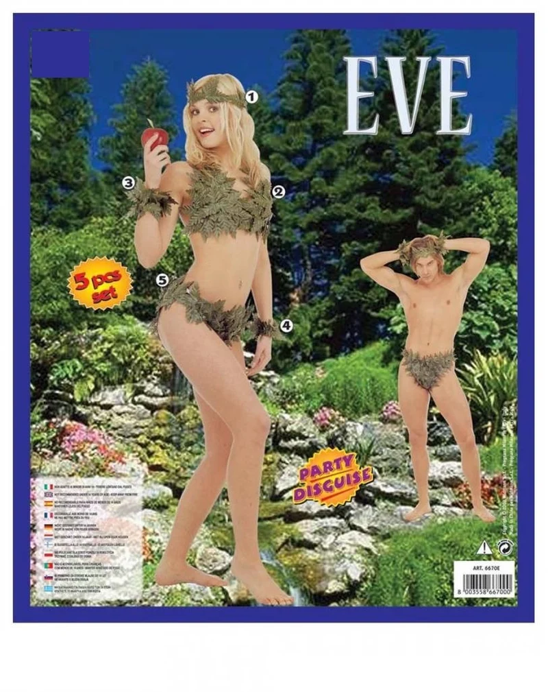 Eva set van bladeren