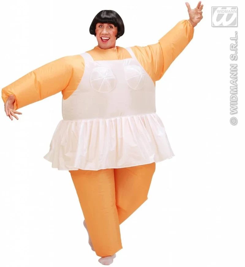 Opblaasbaar kostuum Ballerina