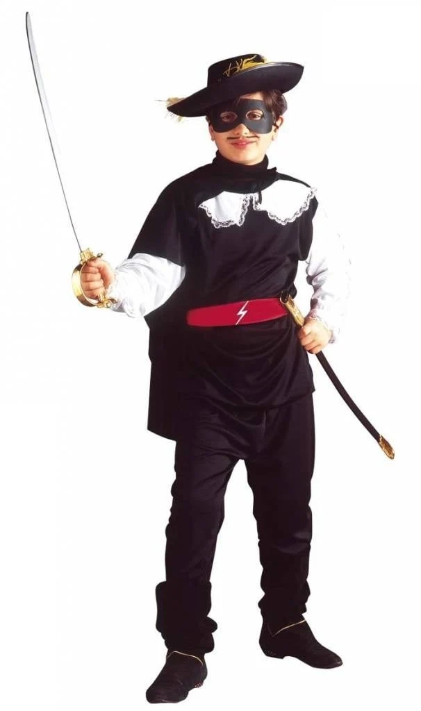 Zorro ruiter kostuum kind