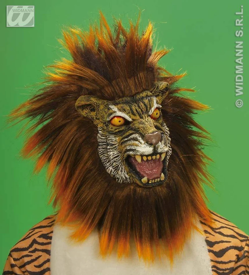 Masker tijger met haar