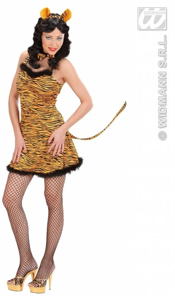 Sexy tijger verkleedkleding