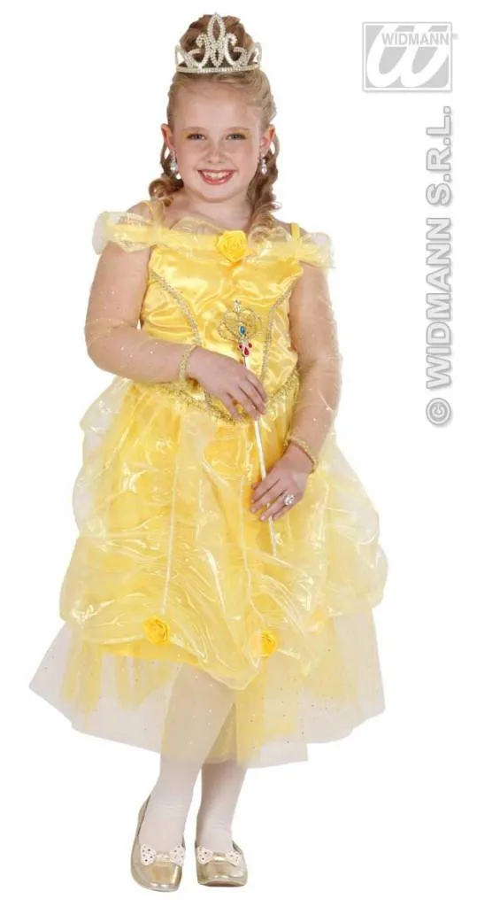 Kleine prinses geel 110cm