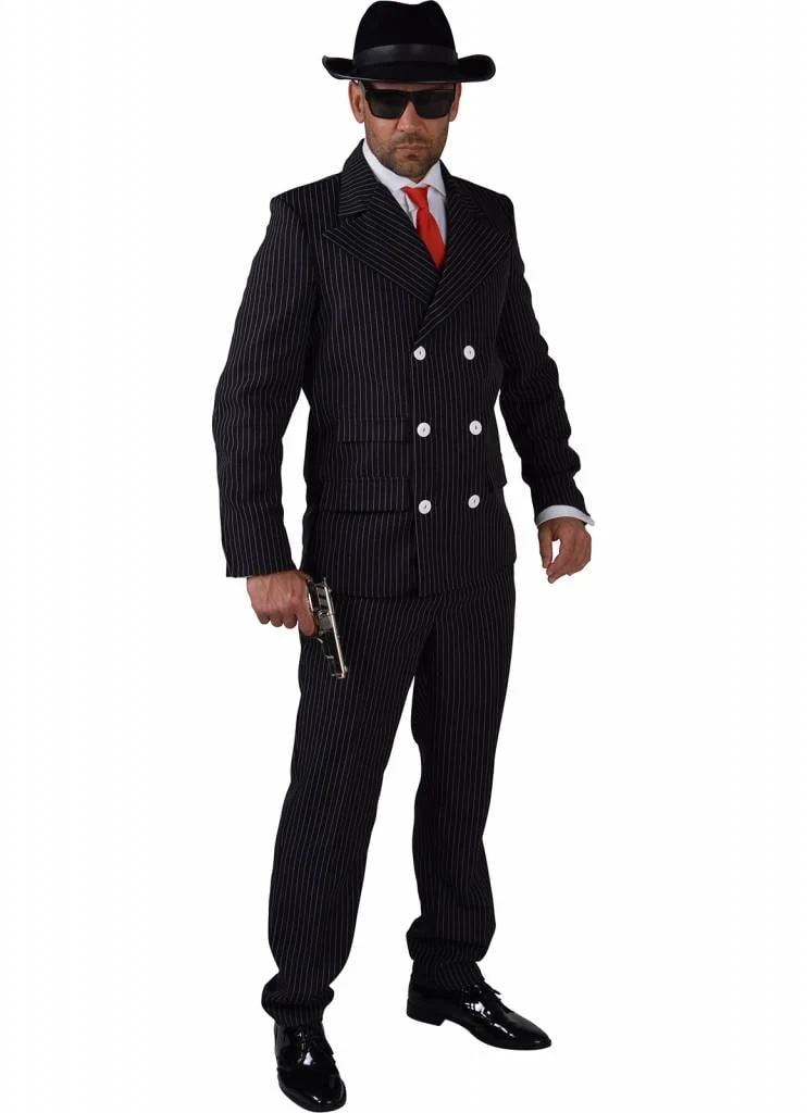 Gangster pak man eco zwart
