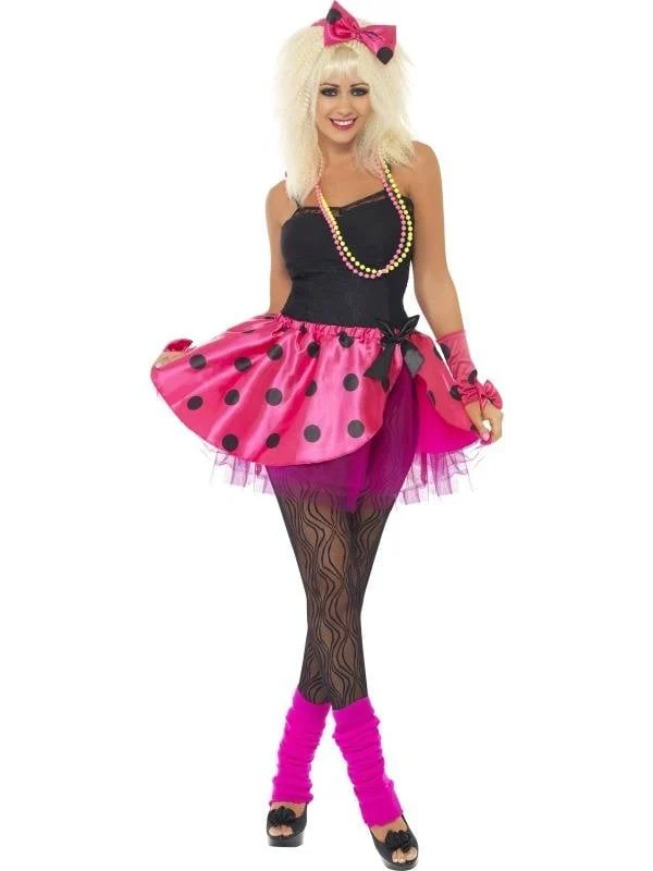 Roze Tutu 80's verkleedset