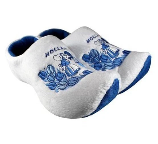 Klomp pantoffels Delftsblauw Kiss
