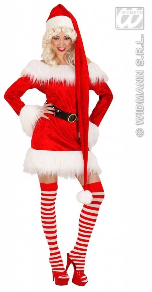 Kerstmuts extra lang 150cm