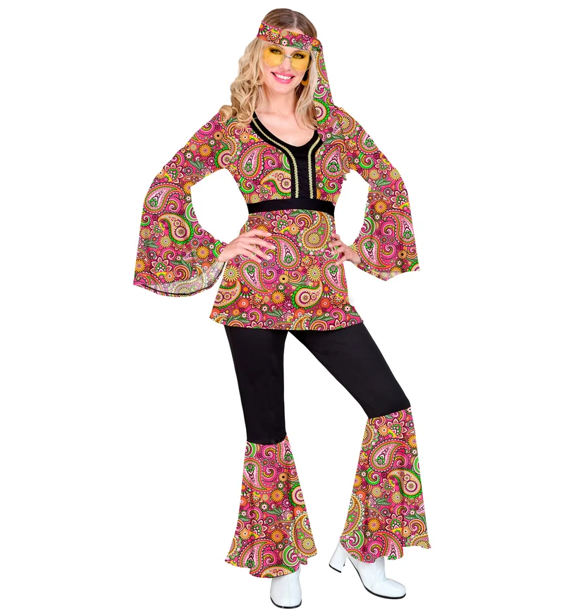 70s Hippie kostuum Fleur
