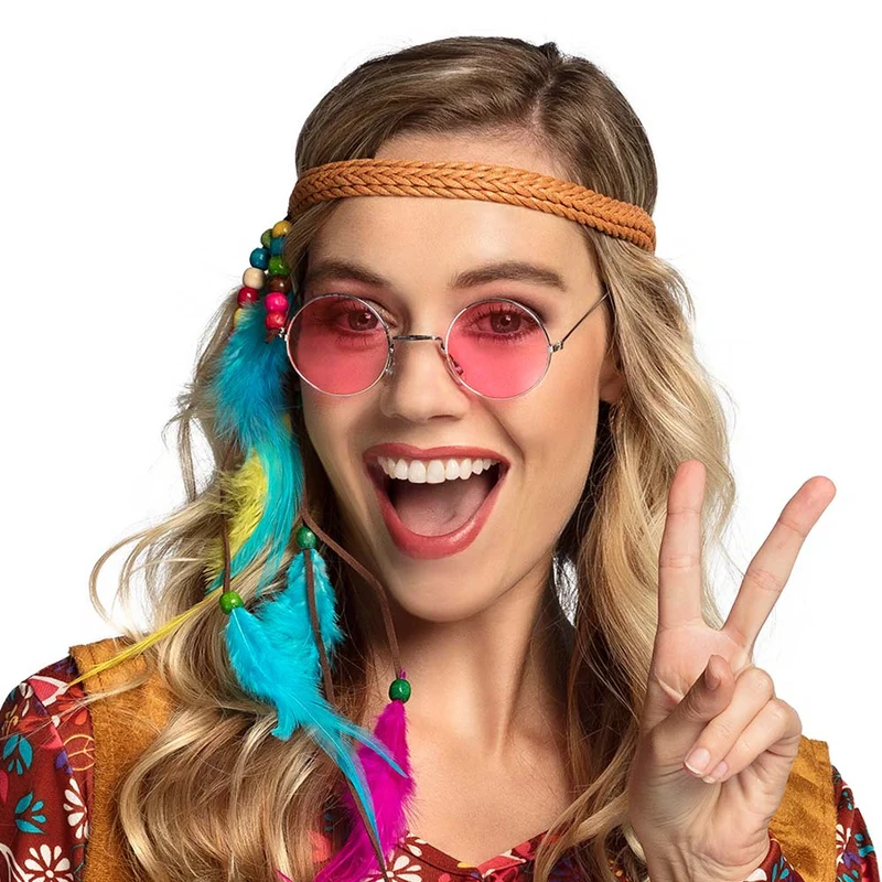 Roze Hippie Bril