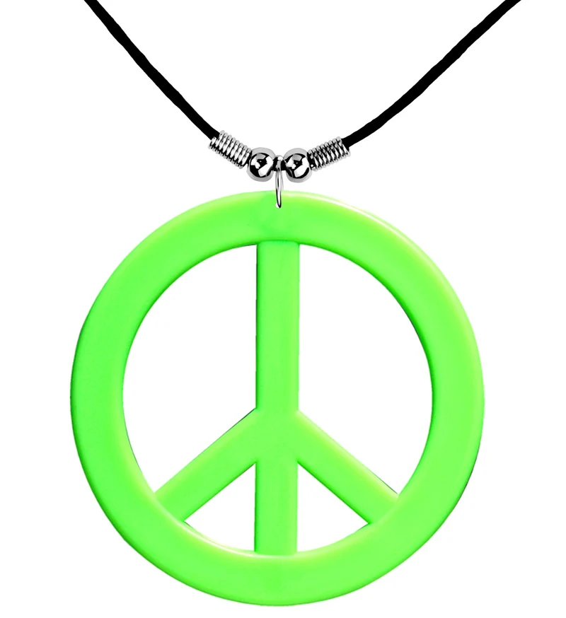 Neon Hippie Ketting Rosa Groen