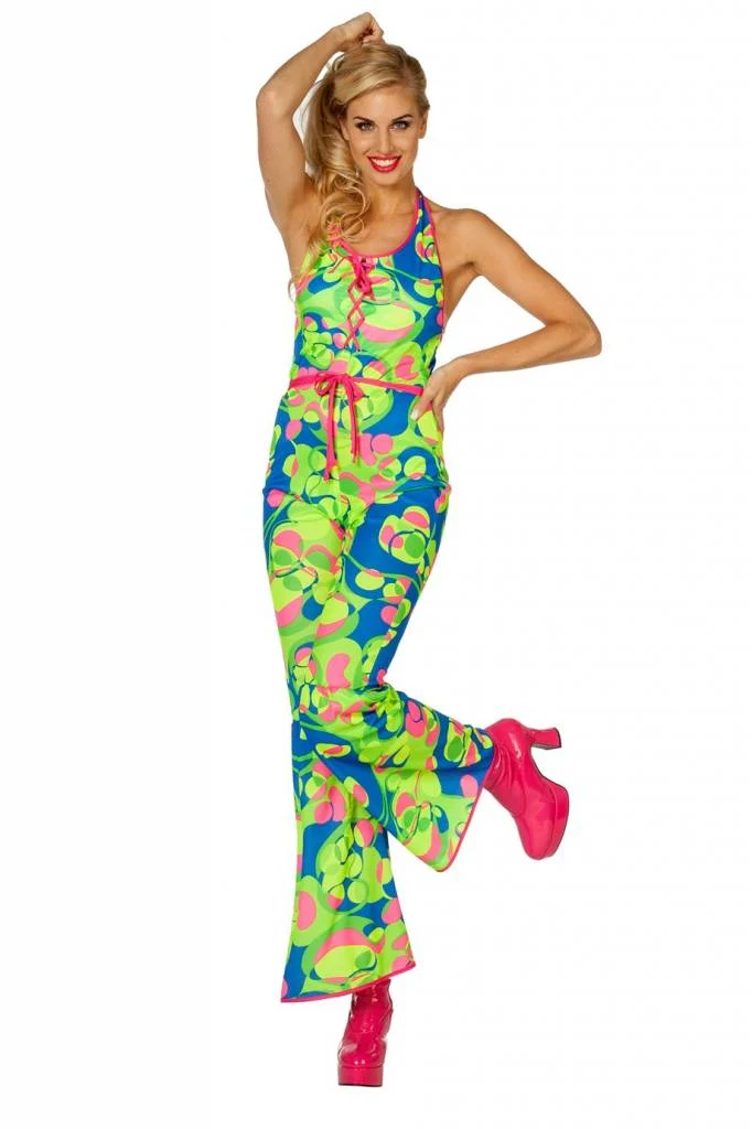Catsuit 70's neon