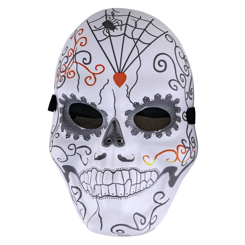 Masker dia de los muertos kleurrijk