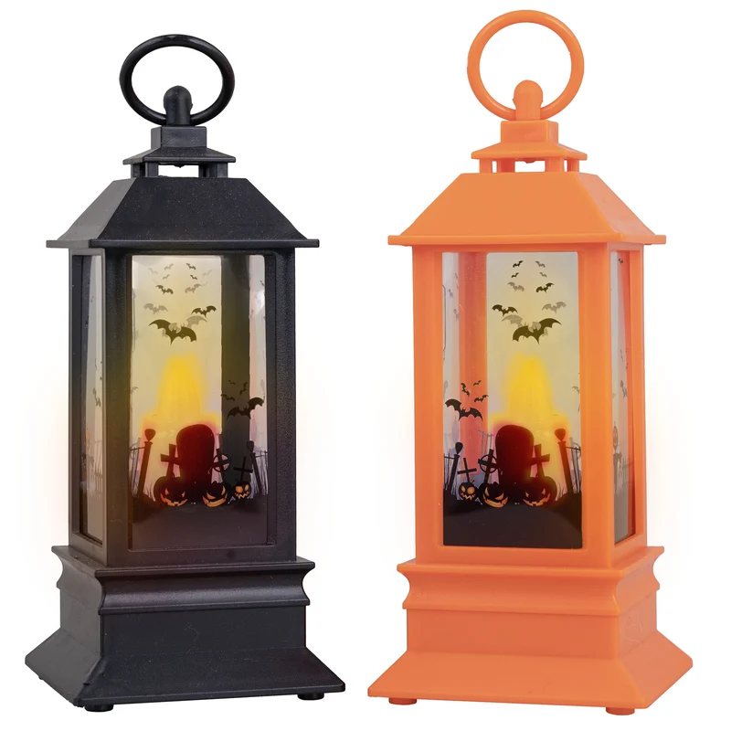 Halloween windlichten 2 stuks