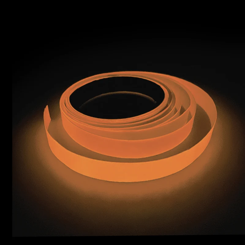 Glow in the dark tape oranje