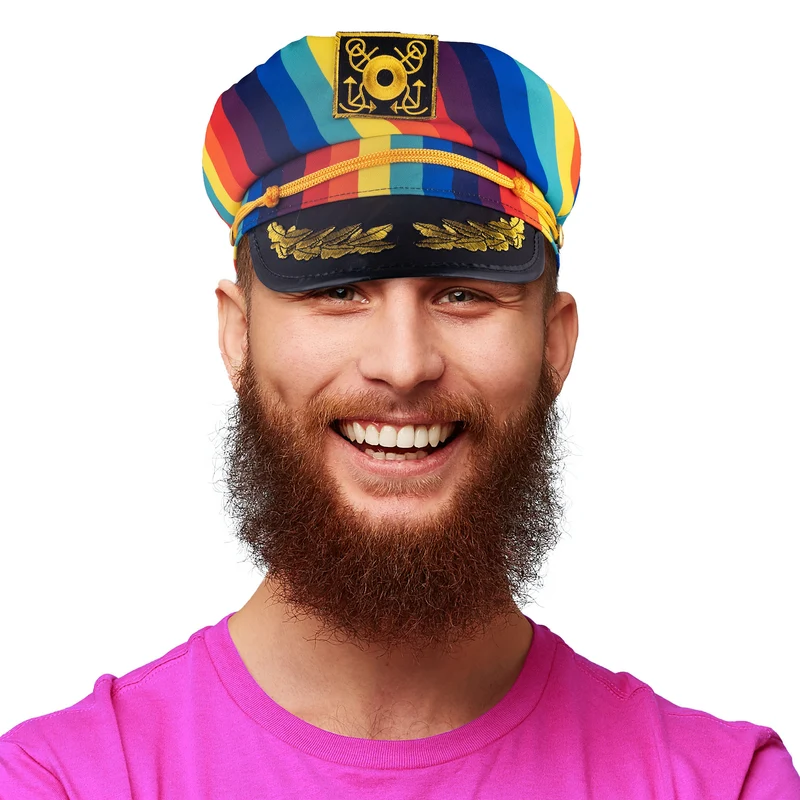 Kapiteinspet regenboog Pride