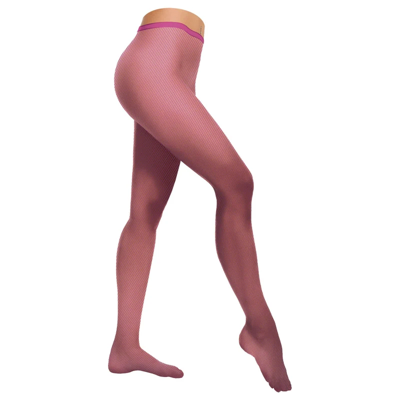 Fuchsia roze visnet panty
