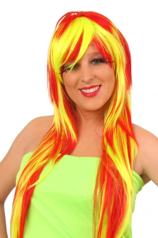 Pruik Lola lang haar