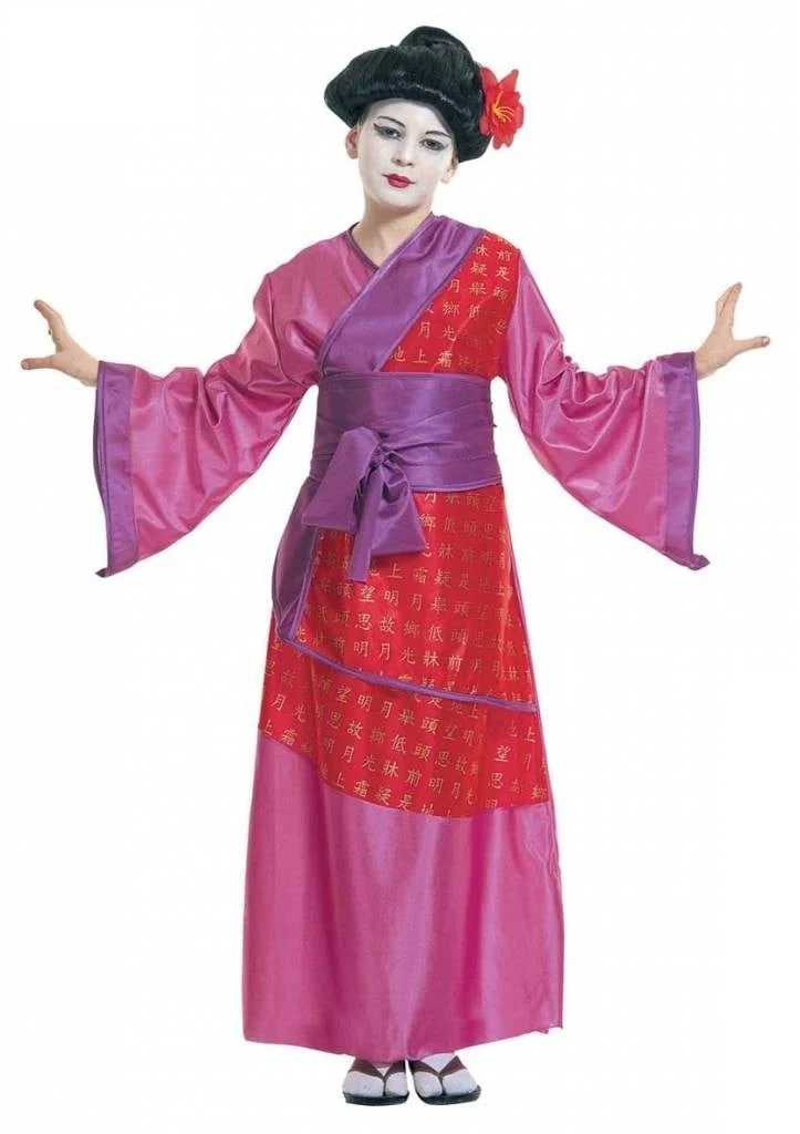 China Geisha kostuum kind