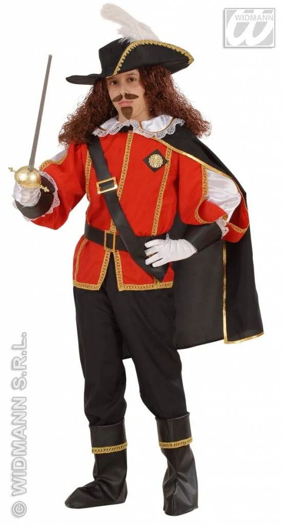 D'artagnan musketier jongen