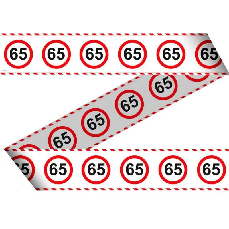 Afzetlint Verkeersbord 65