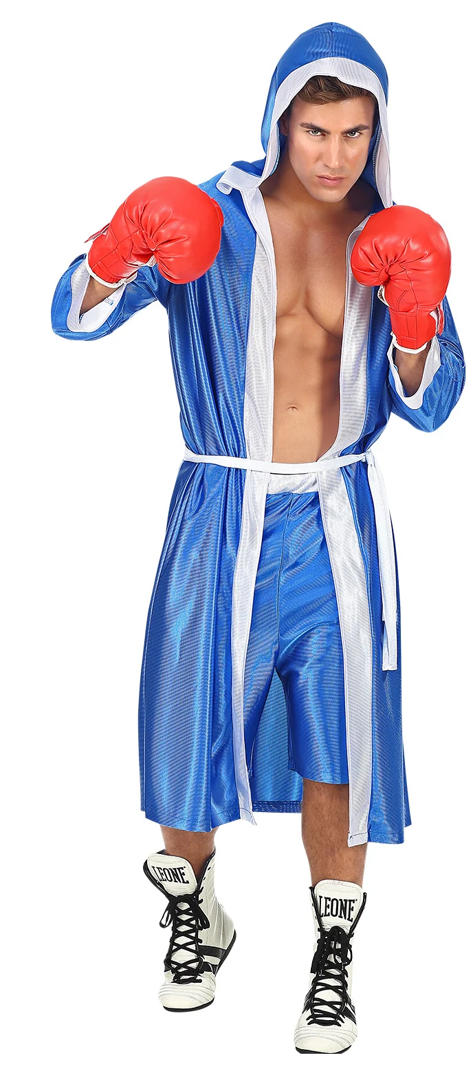 Bokser kostuum blauw