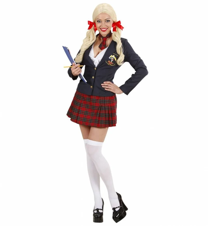 Sexy College studie meisje kostuum