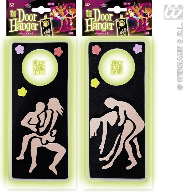 Deurhanger sex glow in the dark