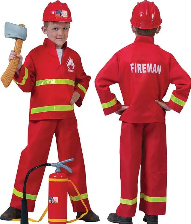 brandweerpak kind Jimmy 2-delig