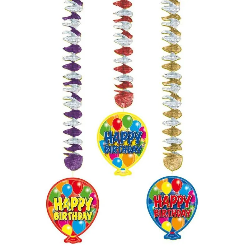 Hangdecoratie Happy birthday