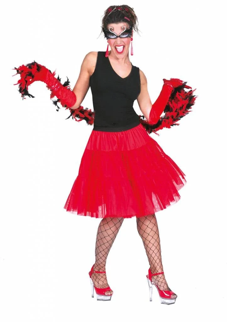 Petticoat rood