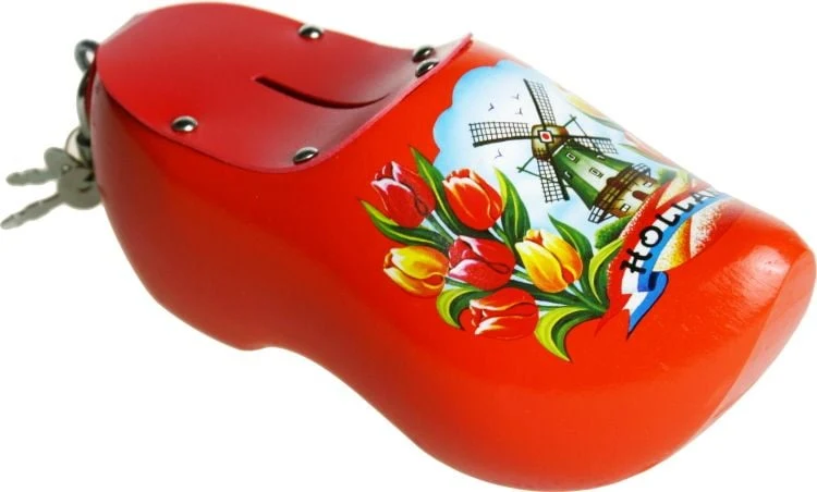 Klomp spaarpot rood