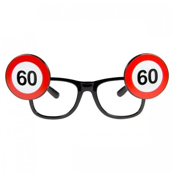 Bril verkeersbord 60 jaar