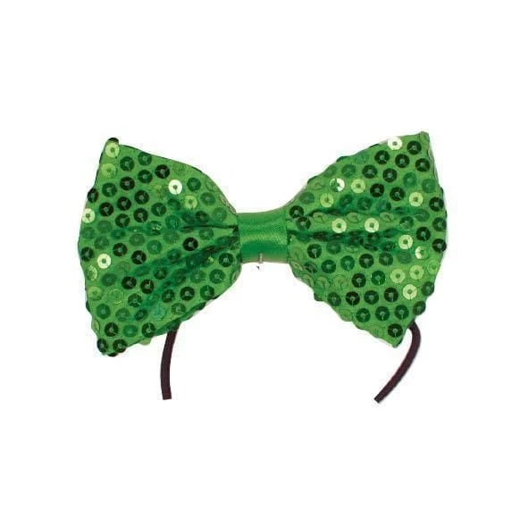 Strik pailletten groen