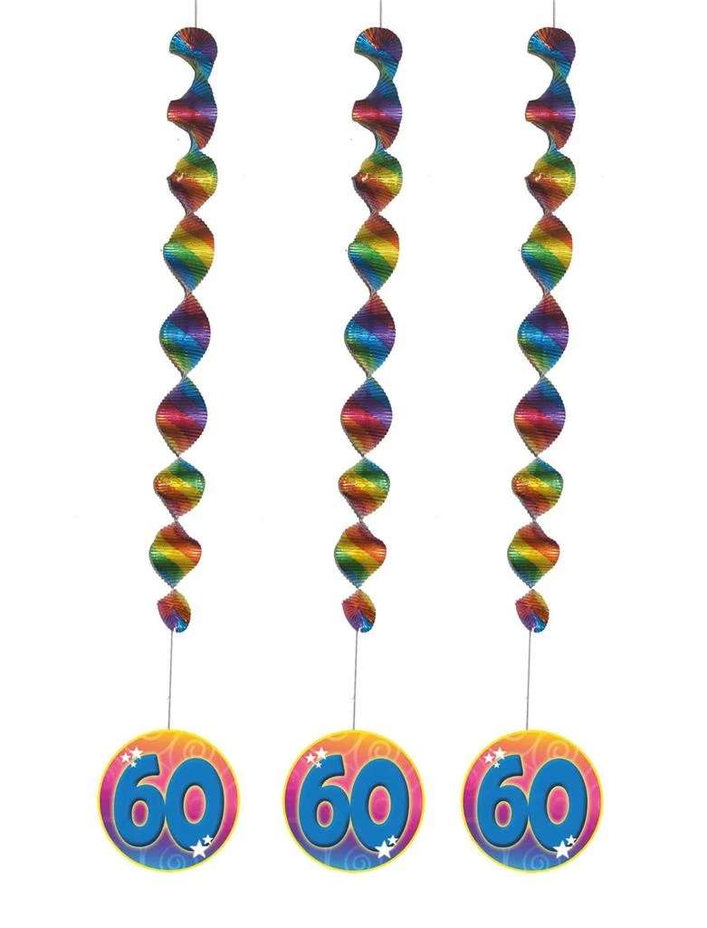 Hangdecoratie 60e verjaardag