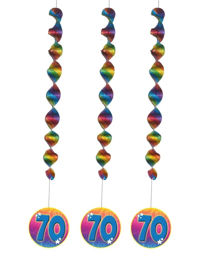 Hangdecoratie 70e verjaardag