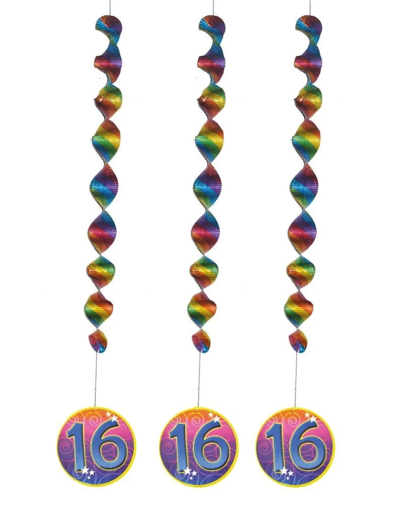 Hangdecoratie 16 jaar