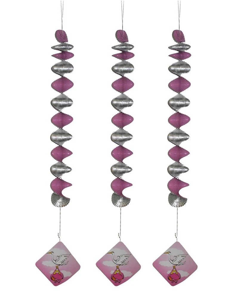 Hangdecoratie Hoera een meisje
