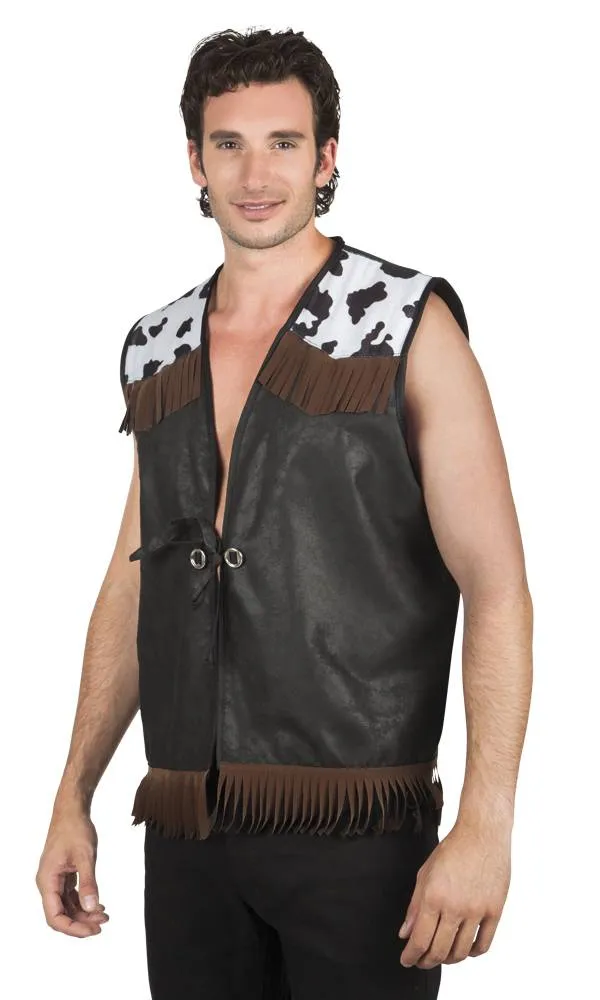 Gilet western black