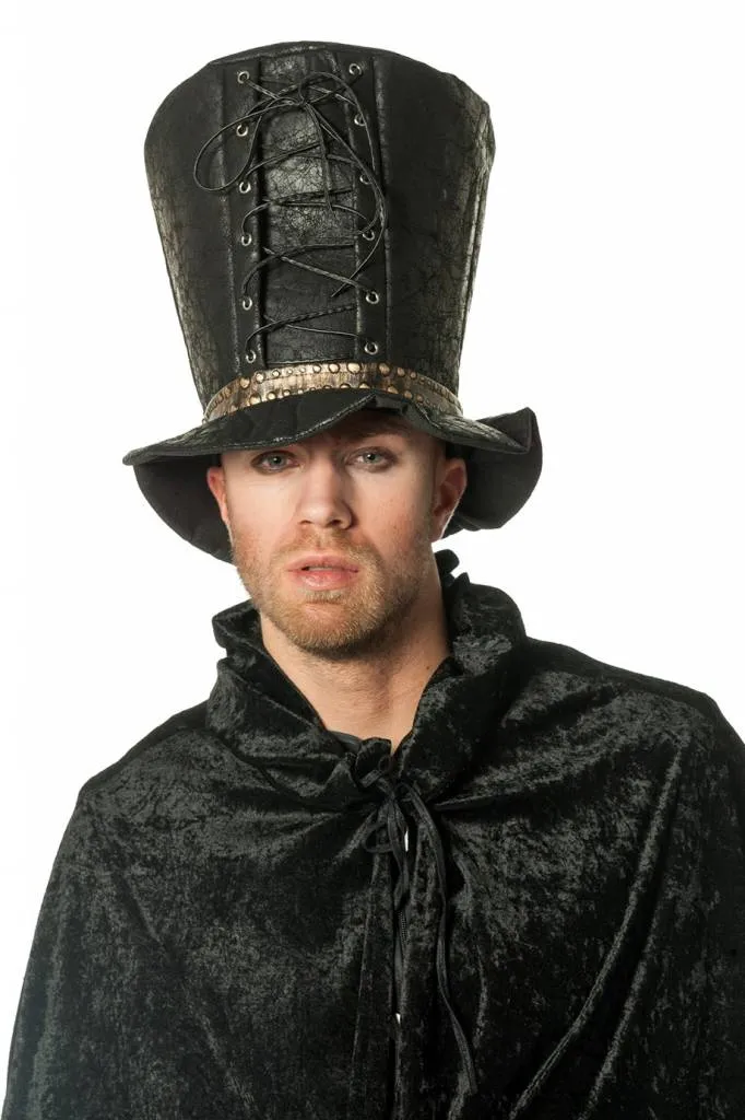 Hoesd Steampunk XL zwart