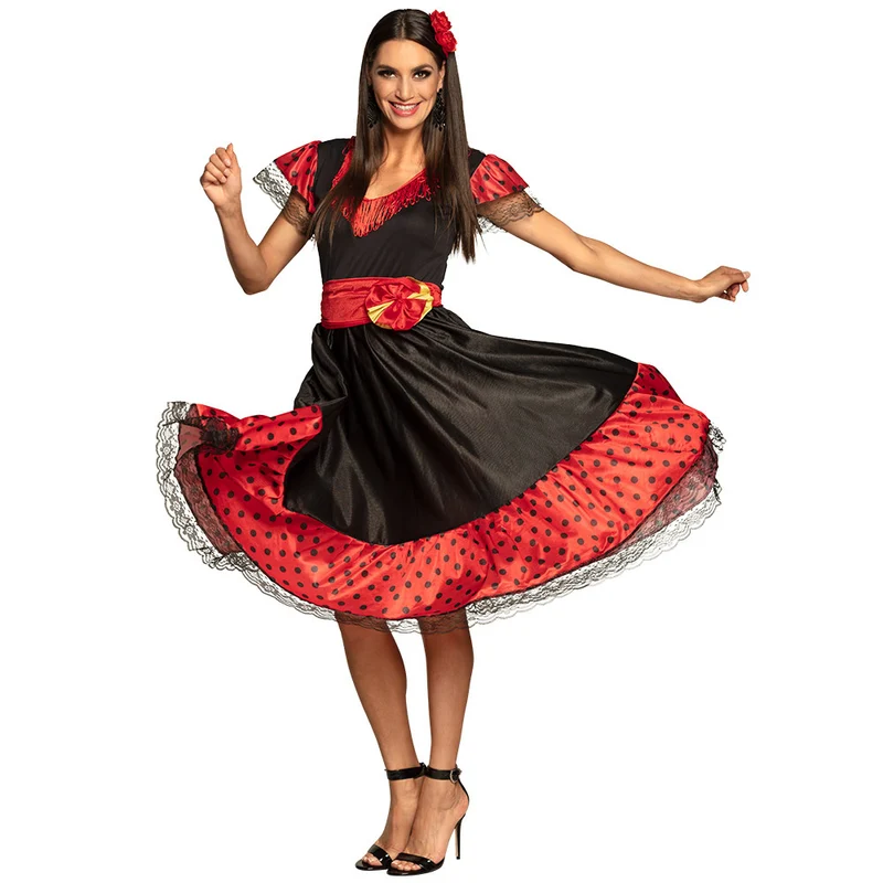 Flamenco kostuum vrouw