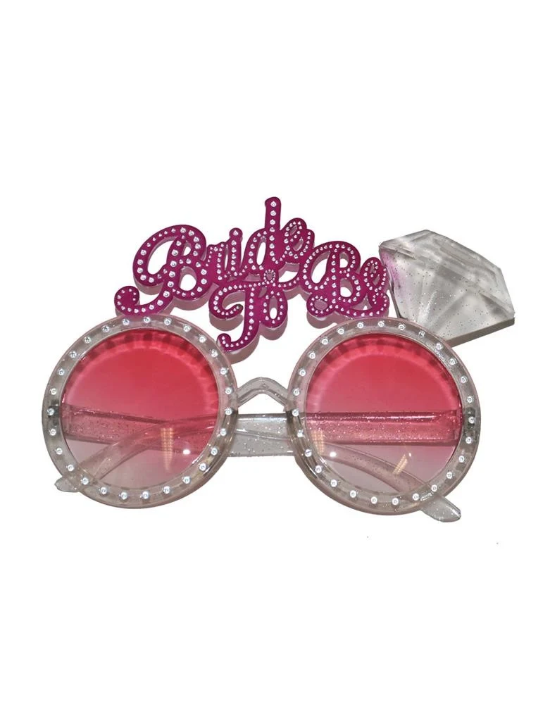 Roze bride to be bril